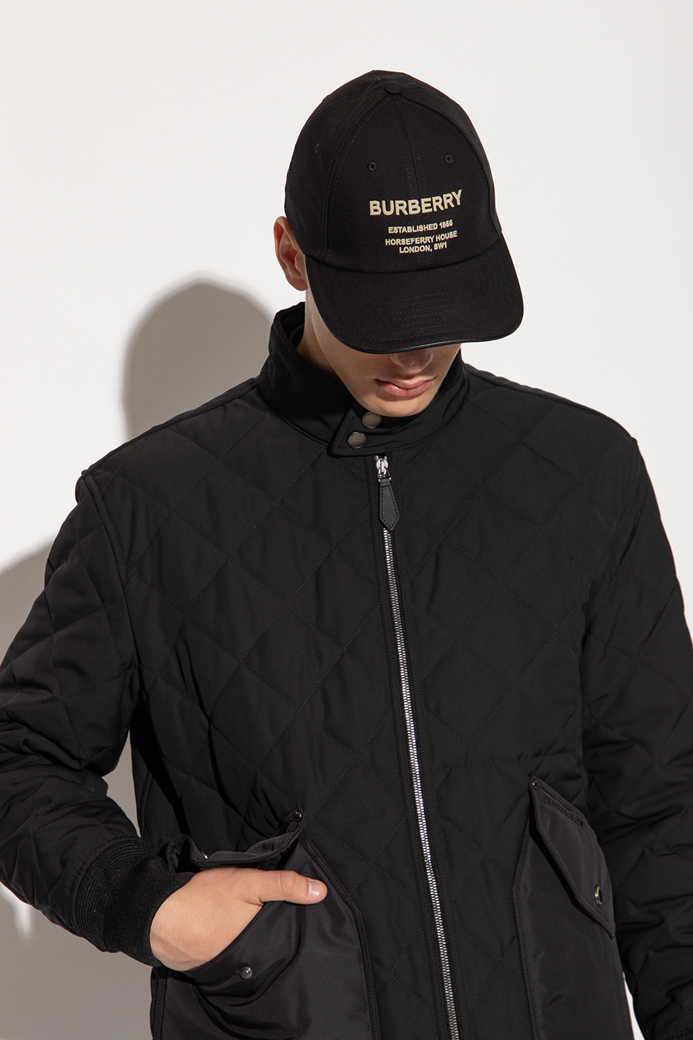 合馬公式アカウント様ご購入用　BURBERRY BLACK LABEL◇バーバリ Burberry Black Label Embroidery Logo Full Zip Sweatshirt - Etsy
